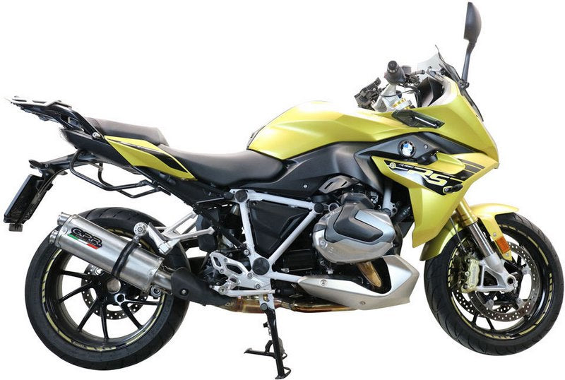 GPR Original For Bmw R 1250 R - Rs 2019/20 E4 Homologated Slip-On Exhaust Dual Inox | E4.BM.107.DUAL.IO