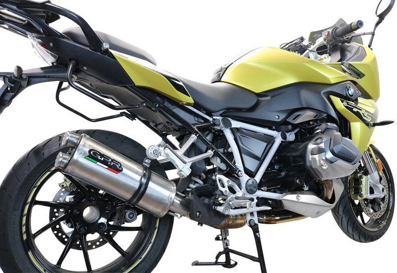GPR Original For Bmw R 1250 R - Rs 2019/20 E4 Homologated Slip-On Exhaust Dual Inox | E4.BM.107.DUAL.IO