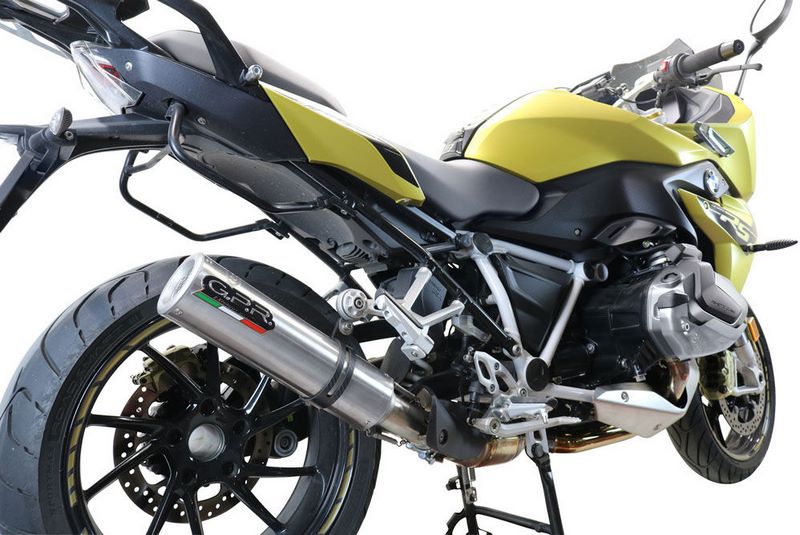 GPR Original For Bmw R 1250 R - Rs 2019/20 E4 Homologated Slip-On Exhaust M3 Titanium Natural  | E4.BM.107.M3.TN