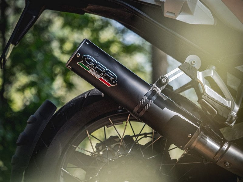 GPR Original For Bmw R 1250 Gs 2019/20 E4 Homologated Slip-On Exhaust M3 Black Titanium  | E4.BM.99.M3.BT