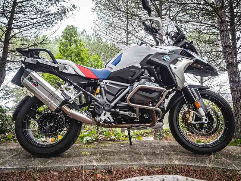 GPR Original For Bmw R 1250 Gs 2019/20 E4 Homologated Slip-On Exhaust Sonic Titanium | E4.BM.99.SOTIT