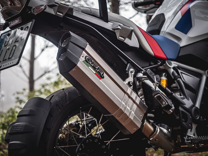 GPR Original For Bmw R 1250 Gs 2019/20 E4 Homologated Slip-On Exhaust Sonic Titanium | E4.BM.99.SOTIT