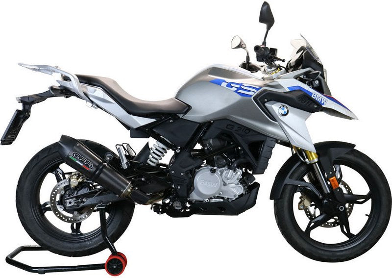 GPR Original For Bmw G 310 Gs 2017/20 E4 Homologated Full Catalized Gp Evo4 Poppy | E4.BM.CAT.106.GPAN.PO