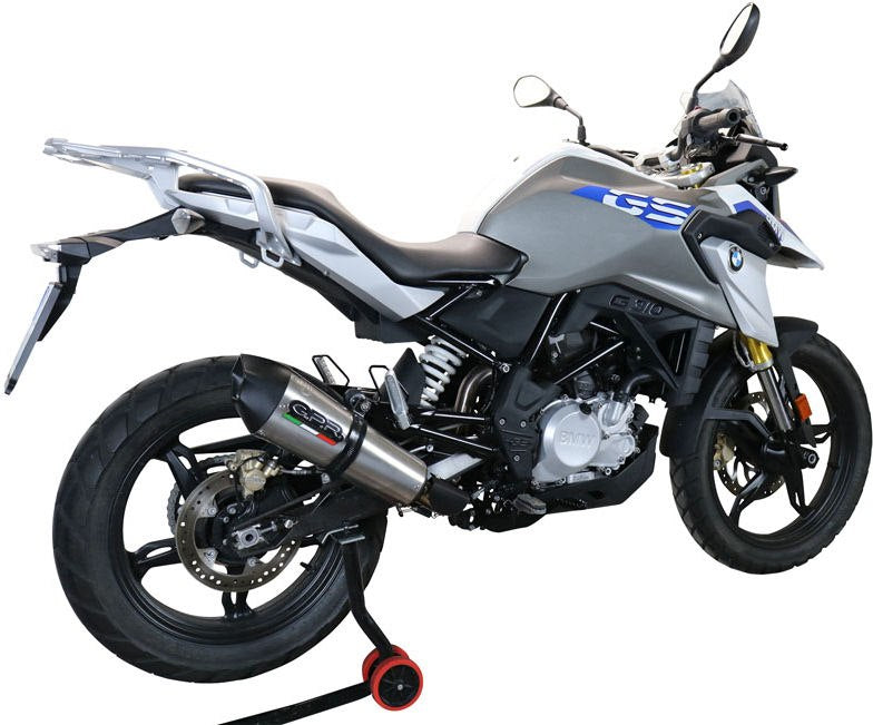 GPR Original For Bmw G 310 Gs 2017/20 E4 Homologated Full Catalized Gp Evo4 Titanium | E4.BM.CAT.106.GPAN.TO