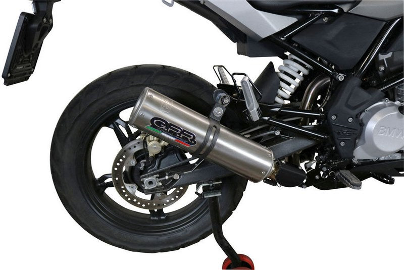 GPR Original For Bmw G 310 Gs 2017/20 E4 Homologated Full Catalized M3 Inox  | E4.BM.CAT.106.M3.INOX