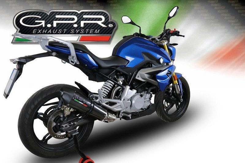 GPR Original For Bmw G 310 R 2017/20 E4 Homologated Full Catalized Gp Evo4 Poppy | E4.BM.CAT.93.GPAN.PO