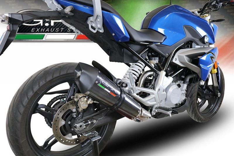 GPR Original For Bmw G 310 R 2017/20 E4 Homologated Full Catalized Gp Evo4 Poppy | E4.BM.CAT.93.GPAN.PO