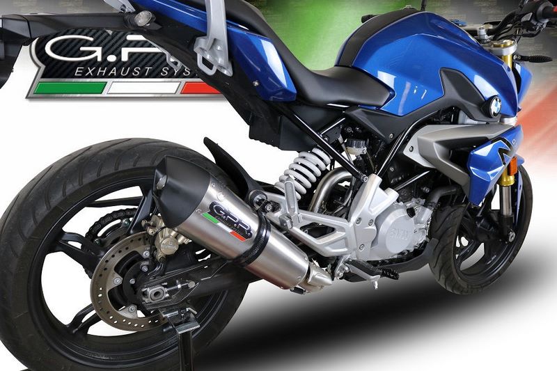 GPR Original For Bmw G 310 R 2017/20 E4 Homologated Full Catalized Gp Evo4 Titanium | E4.BM.CAT.93.GPAN.TO