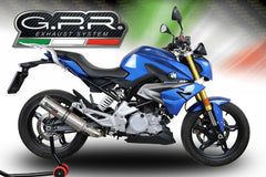 GPR Original For Bmw G 310 R 2017/20 E4 Homologated Full Catalized M3 Inox  | E4.BM.CAT.93.M3.INOX