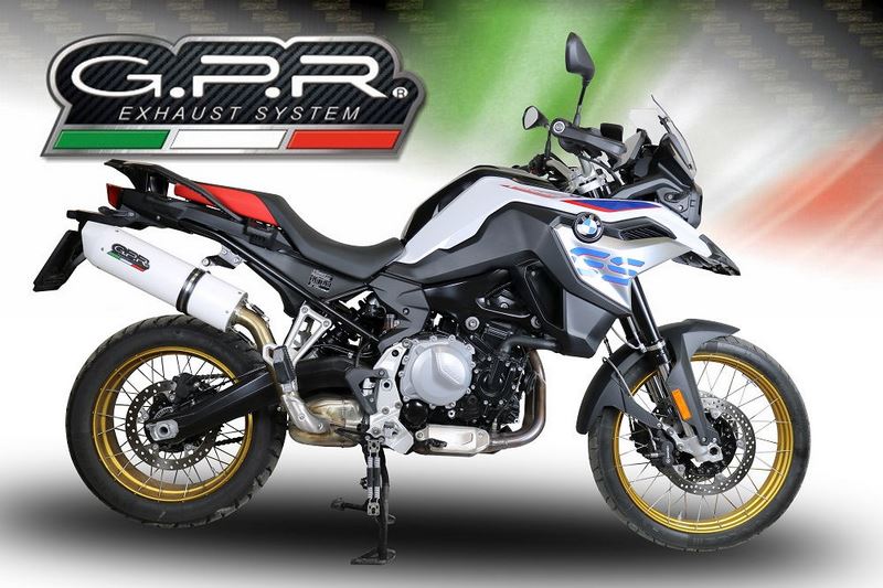 GPR Original For Bmw F 850 Gs - Adventure 2018/20 E4 Homologated Slip-On Exhaust Albus Evo4 | E4.BMW.94.ALBE4
