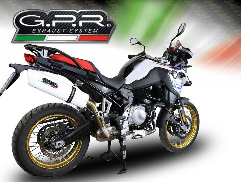 GPR Original For Bmw F 850 Gs - Adventure 2018/20 E4 Homologated Slip-On Exhaust Albus Evo4 | E4.BMW.94.ALBE4