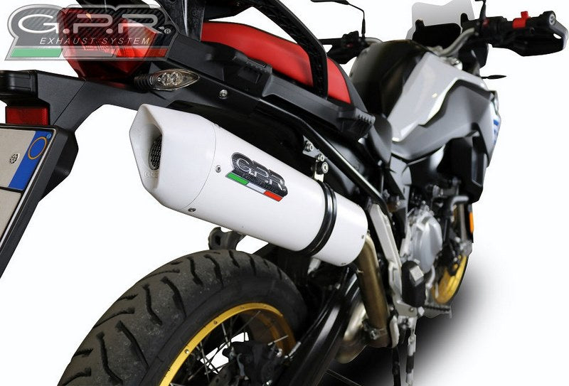GPR Original For Bmw F 850 Gs - Adventure 2018/20 E4 Homologated Slip-On Exhaust Albus Evo4 | E4.BMW.94.ALBE4