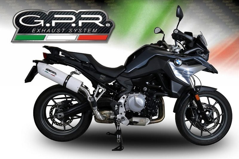 GPR Original For Bmw F 750 Gs 2018/20 E4 Homologated Slip-On Exhaust Albus Evo4 | E4.BMW.95.ALBE4