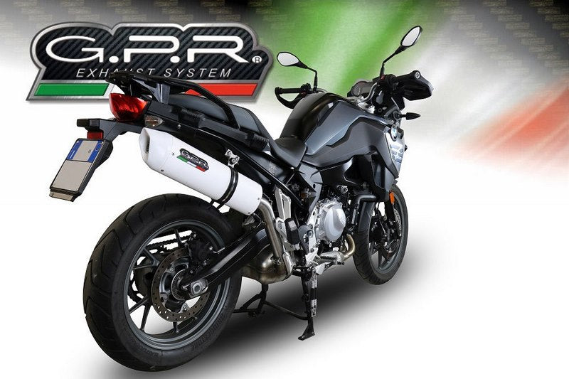 GPR Original For Bmw F 750 Gs 2018/20 E4 Homologated Slip-On Exhaust Albus Evo4 | E4.BMW.95.ALBE4