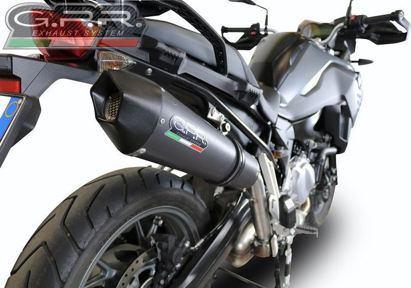 GPR Original For Bmw F 750 Gs 2018/20 E4 Homologated Slip-On Exhaust Gp Evo4 Black Titanium | E4.BMW.95.GPAN.BLT
