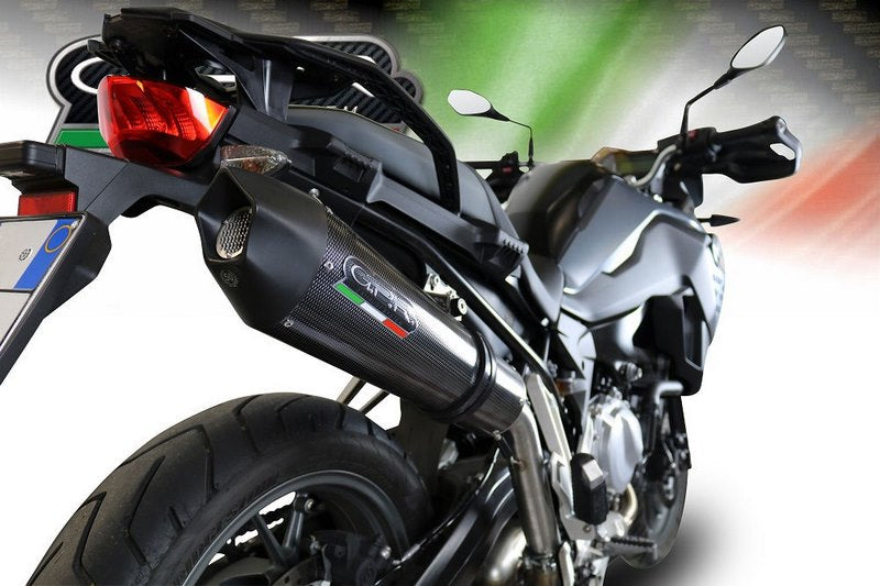 GPR Original For Bmw F 750 Gs 2018/20 E4 Homologated Slip-On Exhaust Gp Evo4 Poppy | E4.BMW.95.GPAN.PO