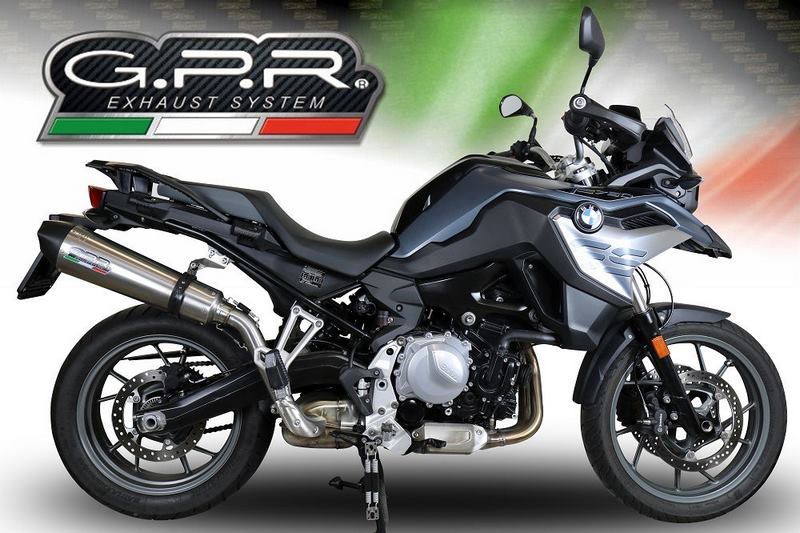 GPR Original For Bmw F 750 Gs 2018/20 E4 Homologated Slip-On Exhaust Gp Evo4 Titanium | E4.BMW.95.GPAN.TO