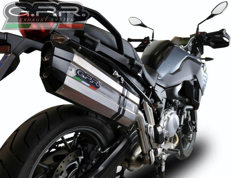 GPR Original For Bmw F 750 Gs 2018/20 E4 Homologated Slip-On Exhaust Sonic Titanium | E4.BMW.95.SOTIT