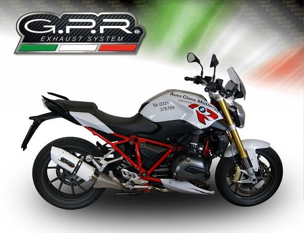 GPR Original For Bmw R 1200 R-Lc 2017/18 E4 Homologated Slip-On Exhaust Albus Evo4 | E4.BMW.96.ALBE4