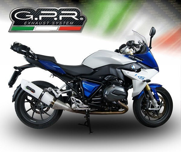 GPR Original For Bmw R 1200 Rs Lc 2017/19 E4 Homologated Slip-On Exhaust Albus Evo4 | E4.BMW.97.ALBE4