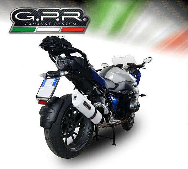 GPR Original For Bmw R 1200 Rs Lc 2017/19 E4 Homologated Slip-On Exhaust Albus Evo4 | E4.BMW.97.ALBE4