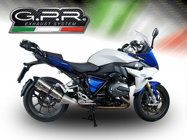 GPR Original For Bmw R 1200 Rs Lc 2017/19 E4 Homologated Slip-On Exhaust Gp Evo4 Titanium | E4.BMW.97.GPAN.TO