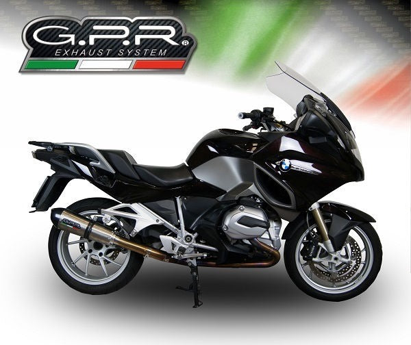 GPR Original For Bmw R 1200 Rt 2017/19 E4 Homologated Slip-On Exhaust Gp Evo4 Titanium | E4.BMW.98.GPAN.TO