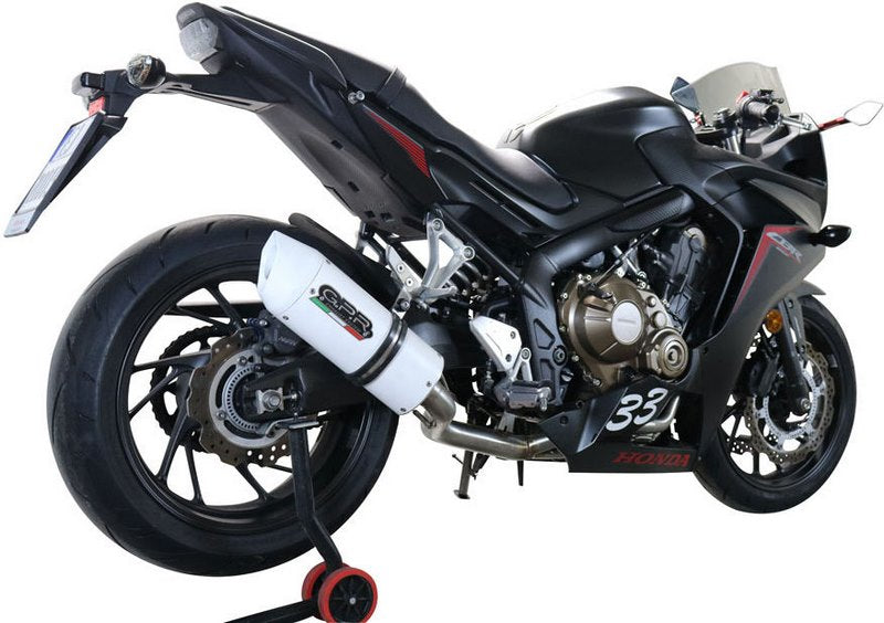 GPR Original For Honda Cbr 650 F 2017/18 E4 Homologated Full Exhaust Catalized Albus Evo4 | E4.CO.H.249.1.CAT.ALBE4