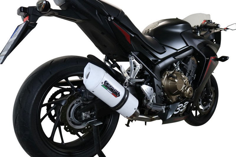 GPR Original For Honda Cbr 650 F 2017/18 E4 Homologated Full Exhaust Catalized Albus Evo4 | E4.CO.H.249.1.CAT.ALBE4