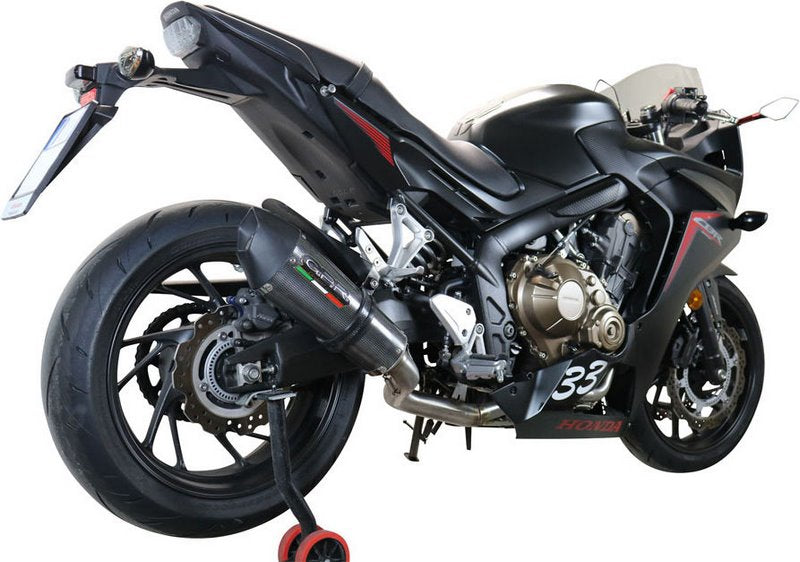 GPR Original For Honda Cbr 650 F 2017/18 E4 Homologated Full Exhaust Catalized Gp Evo4 Poppy | E4.CO.H.249.1.CAT.GPAN.PO