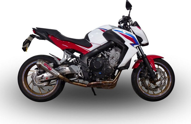 GPR Original For Honda Cb 650 F 2017/18 E4 Homologated Full Exhaust Catalized Powercone Evo | E4.CO.H.249.CAT.PCEV