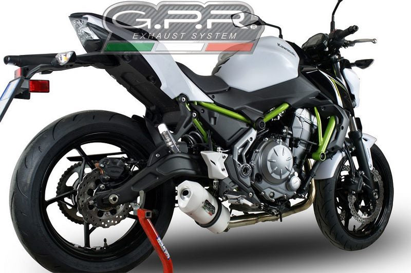 GPR Original For Kawasaki Z 650 2017/20 E4 Homologated Full Exhaust Catalized Albus Evo4 | E4.CO.K.160.CAT.ALBE4