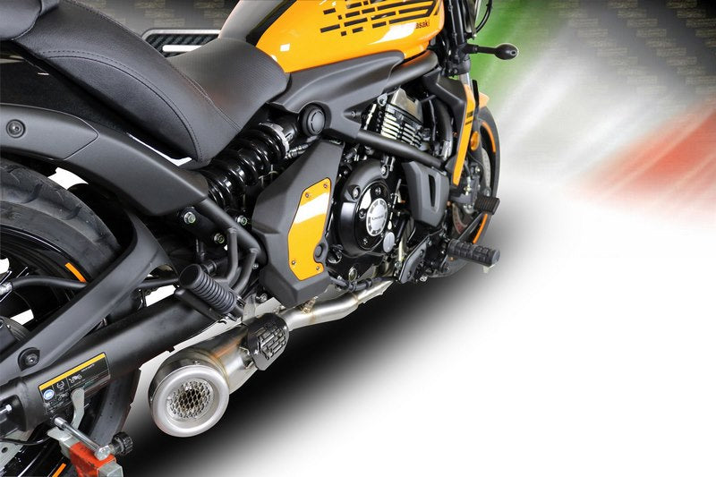 GPR Original For Kawasaki Vulcan 650 2018/20 E4 Homologated Full Exhaust Catalized Powercone Evo | E4.CO.K.172.CAT.PCEV