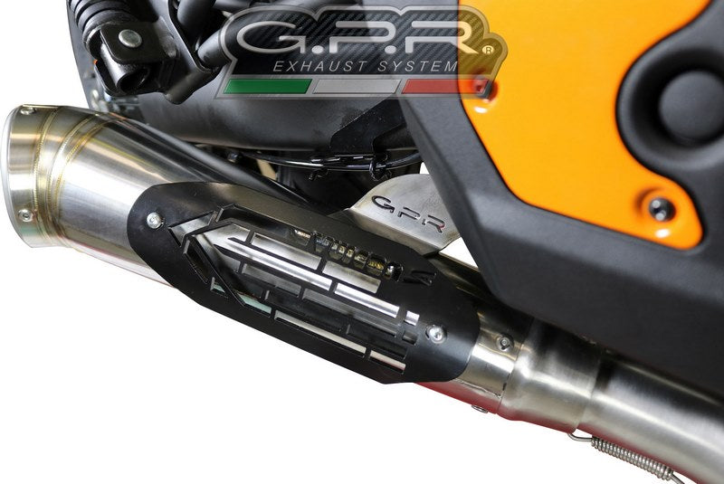 GPR Original For Kawasaki Vulcan 650 2018/20 E4 Homologated Full Exhaust Catalized Powercone Evo | E4.CO.K.172.CAT.PCEV