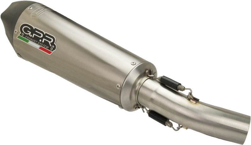 GPR Original For Yamaha Mt-09 Tracer/Fj-09 Tr 2017/20 E4 Homologated Full Exhaust Catalized Gp Evo4 Titanium | E4.CO.Y.202.CAT.GPAN.TO
