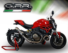 GPR Original For Ducati Monster 1200 S/R 2017/20 E4 Homologated Slip-On Catalized Powercone Evo | E4.D.128.CAT.PCEV
