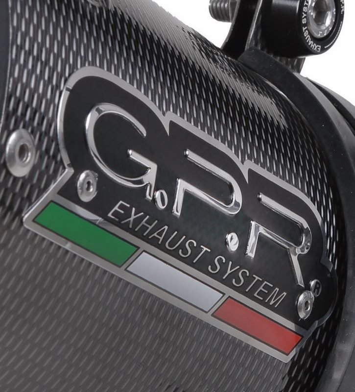 GPR Original For Ducati Multistrada 950 2017/20 E4 Homologated Full Exhaust Catalized Gp Evo4 Poppy | E4.D.132.CAT.GPAN.PO