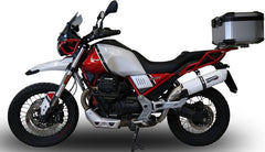 GPR Original For Moto Guzzi V85 Tt 2019/20 E4 Homologated Slip-On Exhaust Albus Evo4 | E4.GU.61.ALBE4