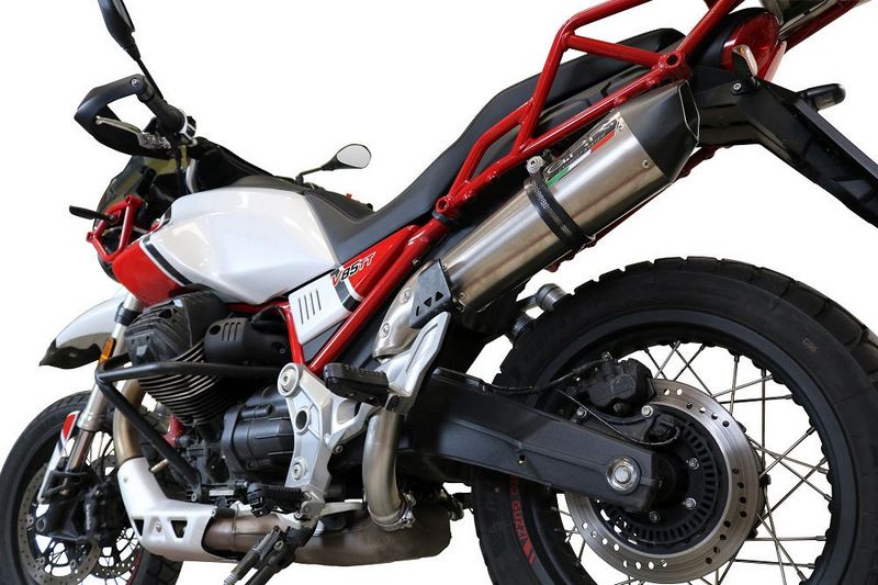 GPR Original For Moto Guzzi V85 Tt 2019/20 E4 Homologated Slip-On Exhaust Gp Evo4 Titanium | E4.GU.61.GPAN.TO