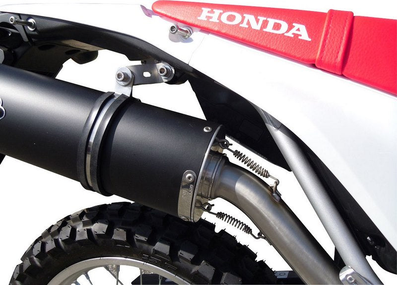 GPR Original For Honda Crf 250 L / Rally 2017/20 E4 Homologated Slip-On Catalized Furore Evo4 Nero | E4.H.248.CAT.FNE4