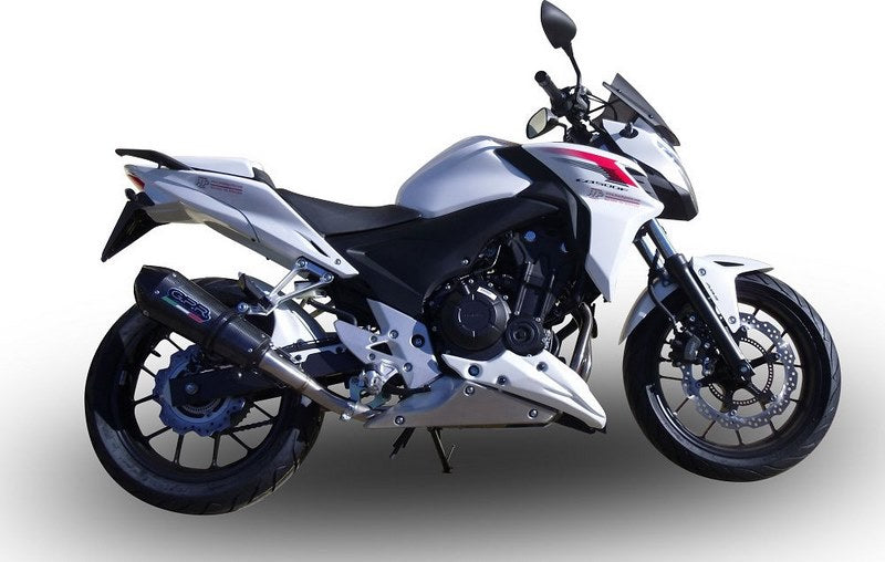GPR Original For Honda Cb 500 F 2019/20 E4 Homologated Slip-On Exhaust Gp Evo4 Poppy | E4.H.253.GPAN.PO