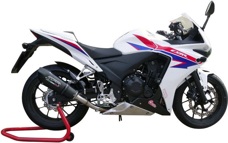 GPR Original For Honda Cbr 500 R 2019/20 E4 Homologated Slip-On Exhaust Gp Evo4 Black Titanium | E4.H.254.GPAN.BLT