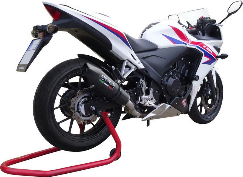 GPR Original For Honda Cbr 500 R 2019/20 E4 Homologated Slip-On Exhaust Gp Evo4 Black Titanium | E4.H.254.GPAN.BLT