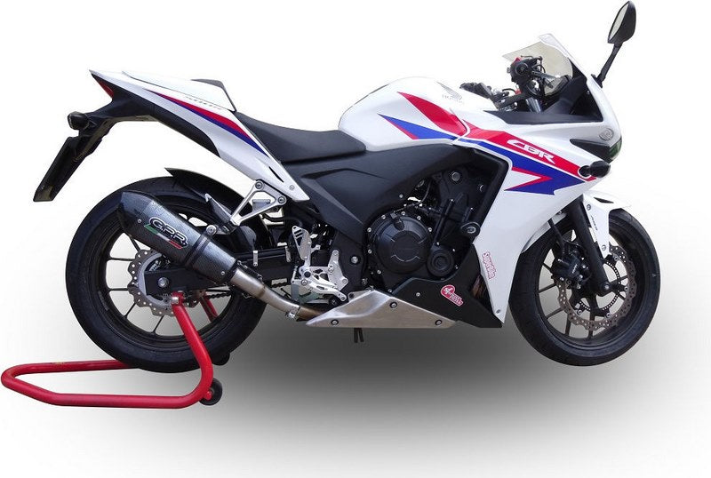 GPR Original For Honda Cbr 500 R 2019/20 E4 Homologated Slip-On Exhaust Gp Evo4 Poppy | E4.H.254.GPAN.PO