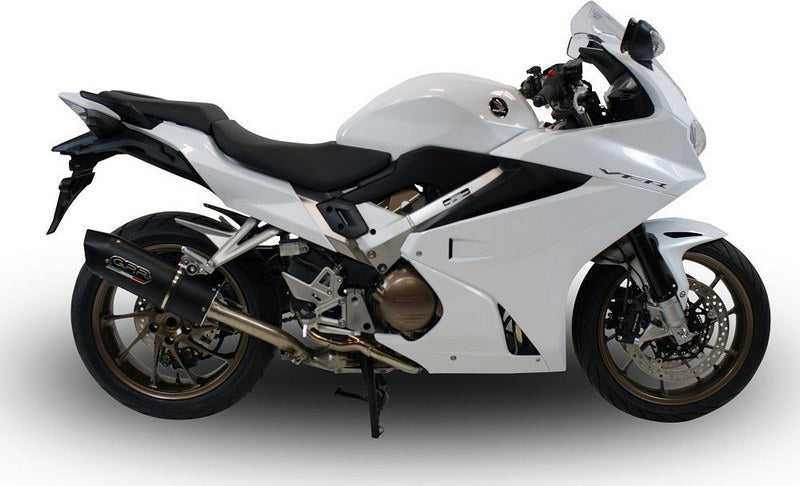 GPR Original For Honda Vfr 800 F 2017/20 E4 Homologated Slip-On Exhaust Furore Evo4 Nero | E4.H.256.FNE4