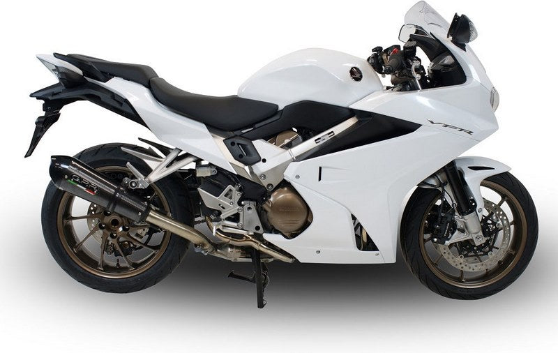 GPR Original For Honda Vfr 800 F 2017/20 E4 Homologated Slip-On Exhaust Gp Evo4 Poppy | E4.H.256.GPAN.PO