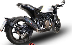 GPR Original For Husqvarna Svartpilen 701 2018/20 E4 Homologated Slip-On Exhaust Gp Evo4 Poppy | E4.HU.43.GPAN.PO
