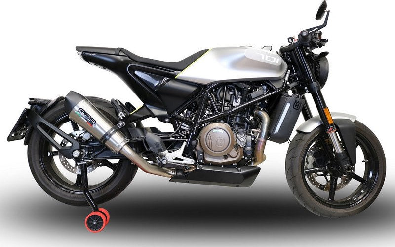 GPR Original For Husqvarna Svartpilen 701 2018/20 E4 Homologated Slip-On Exhaust Gp Evo4 Titanium | E4.HU.43.GPAN.TO