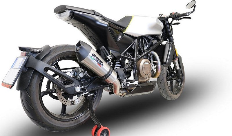 GPR Original For Husqvarna Svartpilen 701 2018/20 E4 Homologated Slip-On Exhaust Gp Evo4 Titanium | E4.HU.43.GPAN.TO