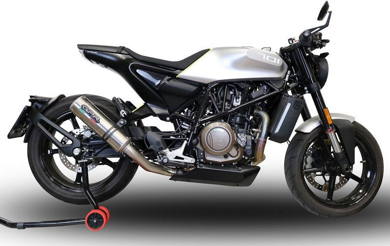 GPR Original For Husqvarna Svartpilen 701 2018/20 E4 Homologated Slip-On Exhaust M3 Inox  | E4.HU.43.M3.INOX